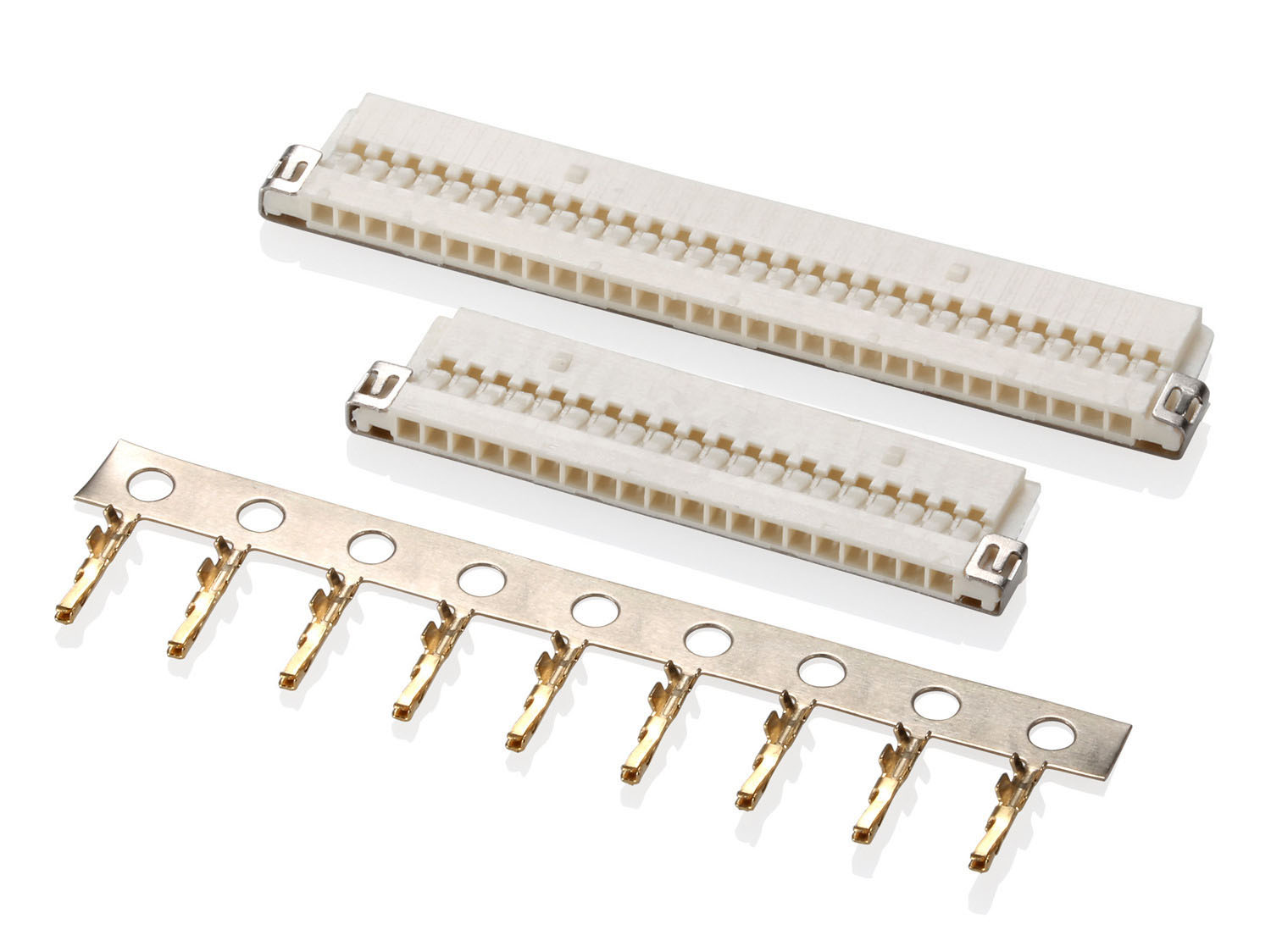 1008 Series 1.00mm Pitch (.039＂) 線對板連接器
