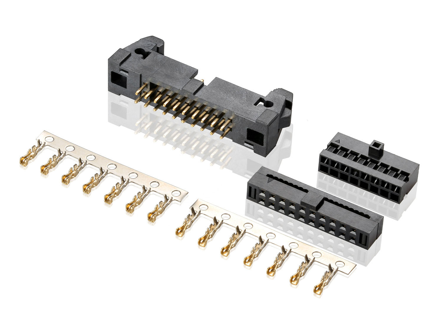 4601-A Series 2.00mm Pitch (.079＂) 線對(duì)板連接器
